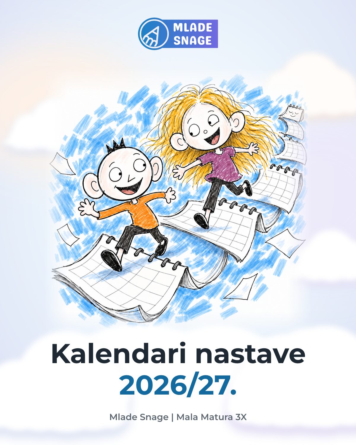 Naslovna: Kalendari nastave 2026/27.